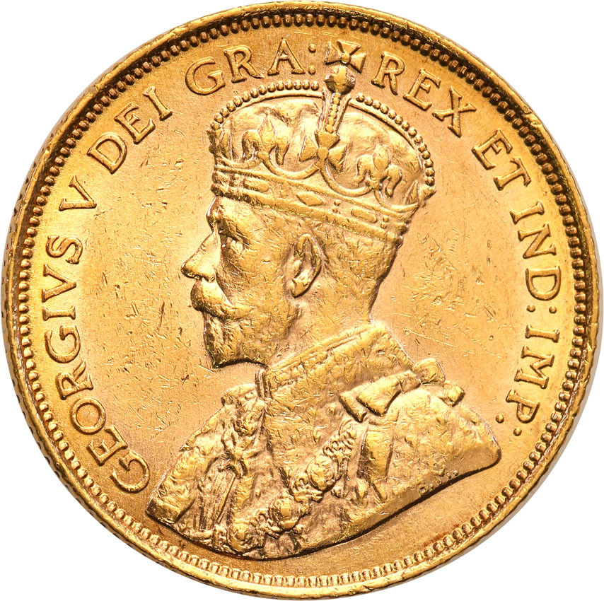 Kanada. Jerzy V. 5 dolarów 1912